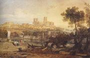Lincoin from the Brayford (mk47) Joseph Mallord William Turner